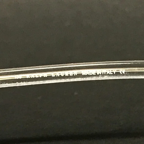 Ralph Lauren Petite Eyeglasses Frames RL 1362 900 Clear Rectangular 49-13-135 - Picture 11 of 11
